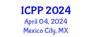 International Conference on Pedagogy and Psychology (ICPP) April 04, 2024 - Mexico City, Mexico