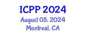 International Conference on Pedagogy and Psychology (ICPP) August 05, 2024 - Montreal, Canada