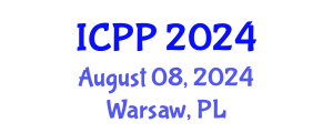 International Conference on Pedagogy and Psychology (ICPP) August 08, 2024 - Warsaw, Poland