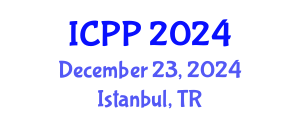 International Conference on Pedagogy and Psychology (ICPP) December 23, 2024 - Istanbul, Turkey
