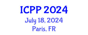 International Conference on Pedagogy and Psychology (ICPP) July 18, 2024 - Paris, France