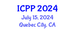 International Conference on Pedagogy and Psychology (ICPP) July 15, 2024 - Quebec City, Canada