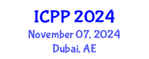 International Conference on Pedagogy and Psychology (ICPP) November 07, 2024 - Dubai, United Arab Emirates