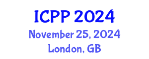 International Conference on Pedagogy and Psychology (ICPP) November 25, 2024 - London, United Kingdom