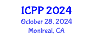 International Conference on Pedagogy and Psychology (ICPP) October 28, 2024 - Montreal, Canada