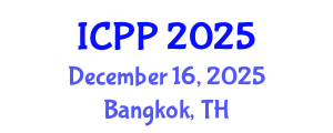International Conference on Pedagogy and Psychology (ICPP) December 16, 2025 - Bangkok, Thailand
