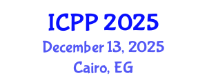 International Conference on Pedagogy and Psychology (ICPP) December 13, 2025 - Cairo, Egypt