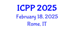 International Conference on Pedagogy and Psychology (ICPP) February 18, 2025 - Rome, Italy