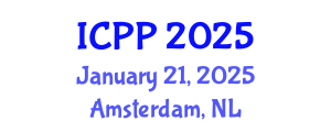 International Conference on Pedagogy and Psychology (ICPP) January 21, 2025 - Amsterdam, Netherlands