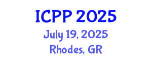 International Conference on Pedagogy and Psychology (ICPP) July 19, 2025 - Rhodes, Greece