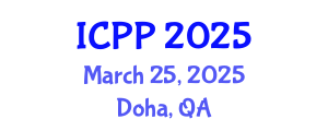 International Conference on Pedagogy and Psychology (ICPP) March 25, 2025 - Doha, Qatar