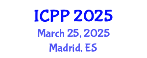 International Conference on Pedagogy and Psychology (ICPP) March 25, 2025 - Madrid, Spain