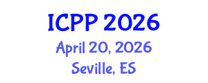 International Conference on Pedagogy and Psychology (ICPP) April 20, 2026 - Seville, Spain International Conference on Pedagogy and Psychology (ICPP) April 20, 2026 - Seville, Spain