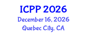 International Conference on Pedagogy and Psychology (ICPP) December 16, 2026 - Quebec City, Canada International Conference on Pedagogy and Psychology (ICPP) December 16, 2026 - Quebec City, Canada