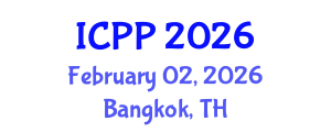 International Conference on Pedagogy and Psychology (ICPP) February 02, 2026 - Bangkok, Thailand International Conference on Pedagogy and Psychology (ICPP) February 02, 2026 - Bangkok, Thailand