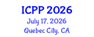 International Conference on Pedagogy and Psychology (ICPP) July 17, 2026 - Quebec City, Canada International Conference on Pedagogy and Psychology (ICPP) July 17, 2026 - Quebec City, Canada