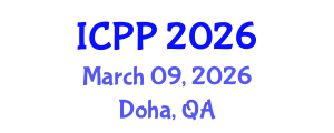International Conference on Pedagogy and Psychology (ICPP) March 09, 2026 - Doha, Qatar International Conference on Pedagogy and Psychology (ICPP) March 09, 2026 - Doha, Qatar