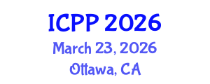 International Conference on Pedagogy and Psychology (ICPP) March 23, 2026 - Ottawa, Canada International Conference on Pedagogy and Psychology (ICPP) March 23, 2026 - Ottawa, Canada