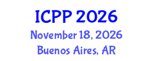 International Conference on Pedagogy and Psychology (ICPP) November 18, 2026 - Buenos Aires, Argentina International Conference on Pedagogy and Psychology (ICPP) November 18, 2026 - Buenos Aires, Argentina