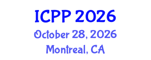 International Conference on Pedagogy and Psychology (ICPP) October 28, 2026 - Montreal, Canada International Conference on Pedagogy and Psychology (ICPP) October 28, 2026 - Montreal, Canada
