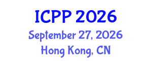 International Conference on Pedagogy and Psychology (ICPP) September 27, 2026 - Hong Kong, China International Conference on Pedagogy and Psychology (ICPP) September 27, 2026 - Hong Kong, China