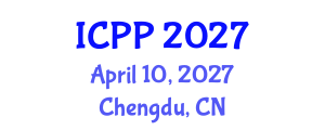 International Conference on Pedagogy and Psychology (ICPP) April 10, 2027 - Chengdu, China International Conference on Pedagogy and Psychology (ICPP) April 10, 2027 - Chengdu, China