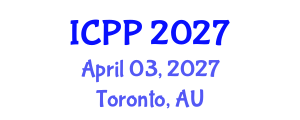 International Conference on Pedagogy and Psychology (ICPP) April 03, 2027 - Toronto, Australia International Conference on Pedagogy and Psychology (ICPP) April 03, 2027 - Toronto, Australia
