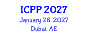 International Conference on Pedagogy and Psychology (ICPP) January 28, 2027 - Dubai, United Arab Emirates International Conference on Pedagogy and Psychology (ICPP) January 28, 2027 - Dubai, United Arab Emirates