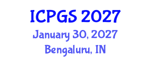 International Conference on Pediatric and General Surgery (ICPGS) January 30, 2027 - Bengaluru, India International Conference on Pediatric and General Surgery (ICPGS) January 30, 2027 - Bengaluru, India