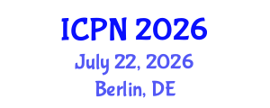 International Conference on Pediatric Nephrology (ICPN) July 22, 2026 - Berlin, Germany