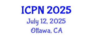 International Conference on Pediatric Neurology (ICPN) July 12, 2025 - Ottawa, Canada