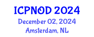 International Conference on Pediatric Nutrition, Obesity and Diabetes (ICPNOD) December 02, 2024 - Amsterdam, Netherlands