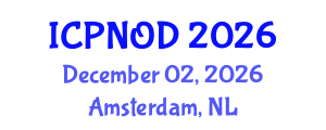 International Conference on Pediatric Nutrition, Obesity and Diabetes (ICPNOD) December 02, 2026 - Amsterdam, Netherlands International Conference on Pediatric Nutrition, Obesity and Diabetes (ICPNOD) December 02, 2026 - Amsterdam, Netherlands