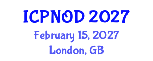 International Conference on Pediatric Nutrition, Obesity and Diabetes (ICPNOD) February 15, 2027 - London, United Kingdom International Conference on Pediatric Nutrition, Obesity and Diabetes (ICPNOD) February 15, 2027 - London, United Kingdom