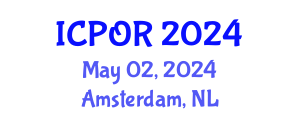 International Conference on Pediatric Ophthalmology and Retinoblastoma (ICPOR) May 02, 2024 - Amsterdam, Netherlands