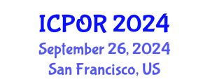 International Conference on Pediatric Ophthalmology and Retinoblastoma (ICPOR) September 26, 2024 - San Francisco, United States
