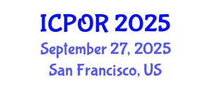 International Conference on Pediatric Ophthalmology and Retinoblastoma (ICPOR) September 27, 2025 - San Francisco, United States