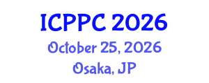 International Conference on Pediatric Palliative Care (ICPPC) October 25, 2026 - Osaka, Japan International Conference on Pediatric Palliative Care (ICPPC) October 25, 2026 - Osaka, Japan