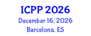 International Conference on Pediatric Pulmonology (ICPP) December 16, 2026 - Barcelona, Spain International Conference on Pediatric Pulmonology (ICPP) December 16, 2026 - Barcelona, Spain