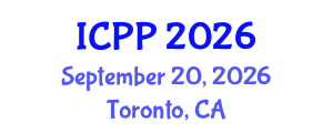 International Conference on Pediatric Pulmonology (ICPP) September 20, 2026 - Toronto, Canada