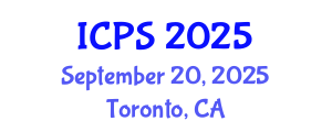 International Conference on Pediatric Surgery (ICPS) September 20, 2025 - Toronto, Canada