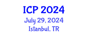 International Conference on Pediatrics (ICP) July 29, 2024 - Istanbul, Turkey