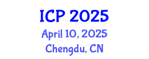 International Conference on Pediatrics (ICP) April 10, 2025 - Chengdu, China