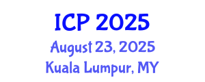 International Conference on Pediatrics (ICP) August 23, 2025 - Kuala Lumpur, Malaysia