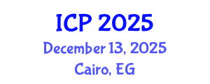 International Conference on Pediatrics (ICP) December 13, 2025 - Cairo, Egypt