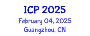 International Conference on Pediatrics (ICP) February 04, 2025 - Guangzhou, China