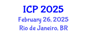 International Conference on Pediatrics (ICP) February 26, 2025 - Rio de Janeiro, Brazil