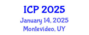 International Conference on Pediatrics (ICP) January 14, 2025 - Montevideo, Uruguay