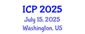 International Conference on Pediatrics (ICP) July 15, 2025 - Washington, United States