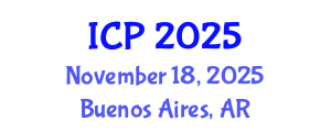 International Conference on Pediatrics (ICP) November 18, 2025 - Buenos Aires, Argentina